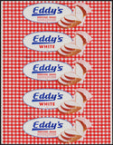 Vintage bread wrapper EDDYS WHITE Helena Montana Minneapolis Minnesota new old stock