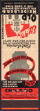 Vintage matchbook cover EITELS OLD HEIDELBERG restaurant pictured Chicago ILL