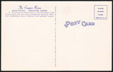 Vintage postcard EMPIRE ROOM Rice Hotel Houston Texas interior pictured linen