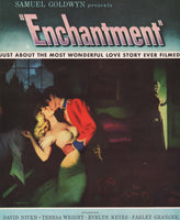 Vintage magazine ad ENCHANTMENT movie 1949 David Niven Teresa Wright Ray Johnson