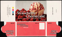 Vintage box ENGELHARDTS ICE CREAM Strawberry Cheesecake Bay City Michigan n-mint