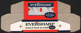 Vintage box EVERSHARP BLADES Single Edge razor blades new old stock n-mint