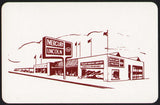 Vintage playing card FORD MERCURY LINCOLN Touhy Avenue Motors Park Ridge ILL