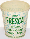 Vintage paper cup FRESCA by Coca Cola 4oz Free Sample new old stock n-mint+ condition