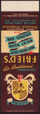 Vintage matchbook cover FRIEDS restaurant Philadelphia Penna salesman sample