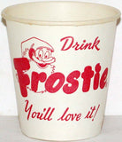 Vintage paper cup FROSTIE root beer elf picture 3oz unused new old stock n-mint+