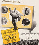 Vintage magazine ad GALLANT JOURNEY movie from 1946 Glenn Ford and Janet Blair
