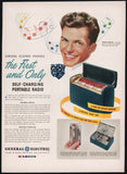 Vintage magazine ad GENERAL ELECTRIC RADIOS from 1946 Frank Sinatra pictured