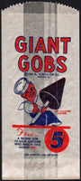 Vintage bag GIANT GOBS ice cream cartoon sailor boy 1935 Vortex Chicago excellent++