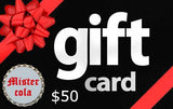 Mistercola gift card