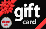 Mistercola gift card