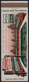 Vintage matchbook cover GLENWOOD MOTEL RESTAURANT full length picture Cheltenham MD