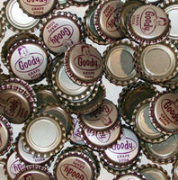 Soda pop bottle caps Lot of 12 GOODY GRAPE boys face plastic lined new old stock