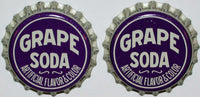 Soda pop bottle caps Lot of 100 GRAPE SODA #1 cork lined unused new old stock