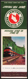Vintage matchbook cover GREAT NORTHERN RAILWAY Rocky the goat and train pictured