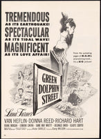 Vintage magazine ad GREEN DOLPHIN STREET movie 1947 MGM Lana Turner Van Heflin