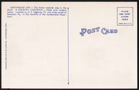 Vintage postcard GREYHOUND INN on US 27 Somerset Kentucky inn pictured linen