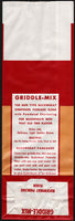 Vintage bag GRIDDLE MIX Buckwheat Pancakes IOA Foods Cedar Rapids Iowa n-mint
