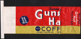 Vintage bag GUNSTON HALL COFFEE Janney Fredericksburg Virginia 1lb unused n-mint