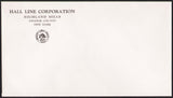 Vintage envelope HALL LINE CORPORATION fishing line Highland Mills New York n-mint
