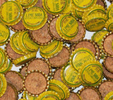 Soda pop bottle caps Lot of 25 HASTINGS LIME SODA cork lined new old stock