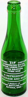 Vintage soda pop bottle HI PORT ZIP 7oz green glass dated 1948 Batavia Ohio excellent+