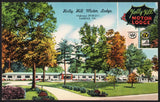Vintage postcard HOLLY HILL MOTOR LODGE picture Fairfax Virginia Fullcolor Gloss