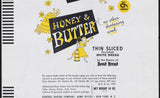 Vintage bread wrapper HONEY AND BUTTER girl and beehive 1950 Bond Bread New York