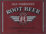 Vintage soda pop bottle label HOPPERS DINING CAR ROOT BEER 12oz unused n-mint+