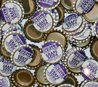 Soda pop bottle caps Lot of 25 HOWELS GRAPE SODA plastic lined new old stock