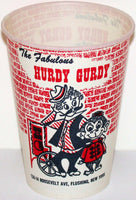 Vintage paper cup THE FABULOUS HURDY GURDY Flushing New York unused n-mint+ condition