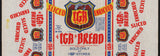 Vintage bread wrapper IGA BRAND Fassetts Burlington Vermont 1942 new old stock