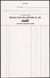 Vintage receipt IOLA COCA-COLA BOTTLING CO Kansas unused new old stock n-mint+