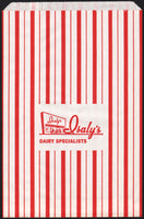 Vintage bag ISALYS DAIRY SPECIALISTS entrance pictured Ohio Pennsylvania n-mint