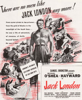 Vintage magazine ad JACK LONDON movie from 1943 Michael Oshea and Susan Hayward