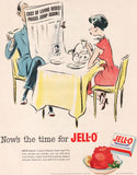 Vintage magazine ad JELLO GELATIN DESSERT from 1952 budget friendly dessert