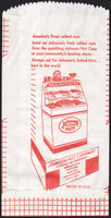 Vintage bag JOHNSONS SALTED NUTS case pictured small size new old stock n-mint