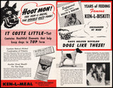 Vintage brochure KEN L MEAL Dog Food Quaker Oats Rockford Illinois unsued n-mint