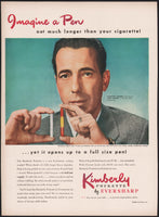 Vintage magazine ad KIMBERLY POCKETTE Eversharp 1948 Humphrey Bogart Key Largo