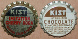 Vintage soda pop bottle caps KIST Collection of 4 different unused new old stock