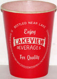 Vintage paper cup LAKEVIEW Lake Chargoggagoggmanchauggagoggchaubunagungamaug