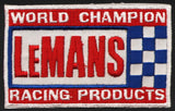 Vintage uniform patch LeMANS World Champion Racing Products unused n-mint+ condition