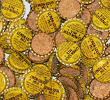 Soda pop bottle caps Lot of 25 LEMON SOUR MIX cork lined unused new old stock