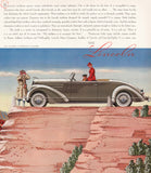 Vintage magazine ad THE LINCOLN automobile 1937 Le Baron Convertible Roadster