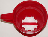 Vintage cup holder MAID RITE St Joseph Missouri red plastic Solo Cup Co n-mint+