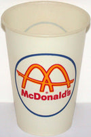 Vintage paper cup McDONALDS golden arches early one unused new old stock n-mint+