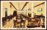 Vintage postcard MICHAELIS CAFETERIA Tulsa Oklahoma restaurant interior pictured