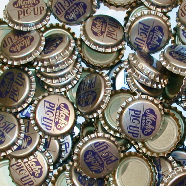 Soda pop bottle caps Lot of 12 MOHR BROS PIC UP plastic lined new old stock
