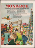 Vintage magazine ad MONARCH Foods Reid Murdoch from 1948 picturing Monarchland