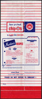 Vintage bag MORTONS POTATO CHIPS Dallas Ft Worth Lubbock El Paso Texas n-mint